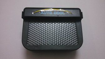3W Solar Powered Car auto cool fan Air Vent Solar power Fan Black N3