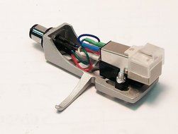 NEW SILVER DELUXE TURNTABLE HEADSHELL with NEW AT3600 CARTRIDGE &amp; NEEDLE. N3