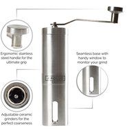 Apollo Chef Stainless Steel Manual Coffee Grinder and Mill N4