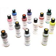 Americolor Sheen Airbrush Color Kit, Twelve 4.5-Oz Colors (Shown in Picture)