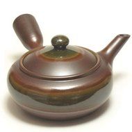 Banko teapot 526G purple mud Oribe 280cc (japan import) N4