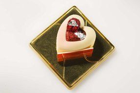 Silikomart SF040/C Silicone Classic Collection Mold Shapes, Heart, Small N3