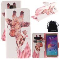 Note 5 Case, DRUnKQUEEn&reg; PU Leather Credit Card Holder Case Stand Feature Wallet Type Flip Folio Cover - for N920... N3