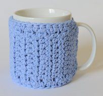 Cozy Coffee Mug - Crochet Coffee Mug Hug - Coffee Mug Cover N4