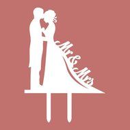 Sweet Cake Topper Of Bridal N4