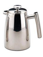 Grunwerg Cafe Ole Double Wall Insulated 16 Cup/ 68oz Stainless Steel Cafetiere