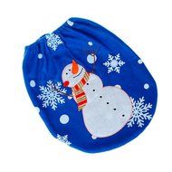 MORECOME Christmas Decoration Christmas Snowman Lid Single Toilet Cover (D) N11
