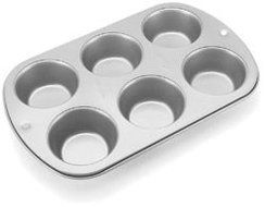 Bulk Buy: Wilton Recipe Right Regular Muffin Pan-6 Cavity (3-Pack)