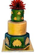 Peacock/Paisley Fondant Mold N3