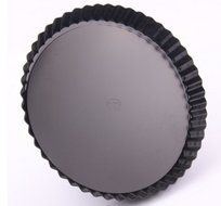 Ancdream 11 inch Non-Stick Removable Loose Bottom Quiche Pan, Round Tart Quiche Pan N6