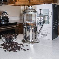 French Press 34 OZ &ndash; This Coffee Press Features A Stainless Steel Coffee Plunger And Carafe Holder Making This... N4