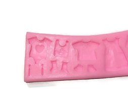 Baby Cloth Shaped 3D Silicone Fondant Mold Cake Decorating Tool and Cupcake Mold N9