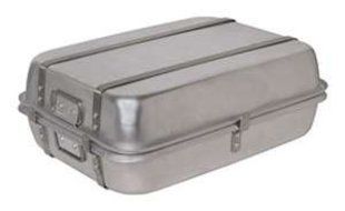 Royal Industries ROY RP 1826 L 18" x 26" Aluminum Roasting Pan