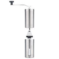 Leeko Manual Stainless Steel Portable Travel Coffee Grinder with Adjustable Ceramic Burr - Hand Crank Coffee Mill... N4