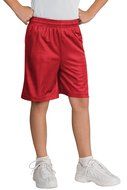 Sport-Tek Youth PosiCharge Classic Mesh Short XS True Red N7