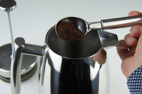 Elegant French Coffee Press Stainless Steel Insulated Double Wall with Spare Screen 8 cup 1 Liter (34oz) N6