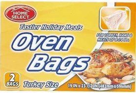 3 Pack of Home Select Oven Bags, 6 Bags