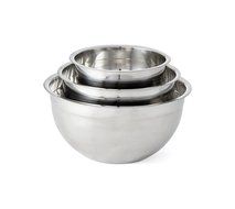 Chef&#039;s Quarters Stainless Steel 3-Pc. Mixing Bowl Set