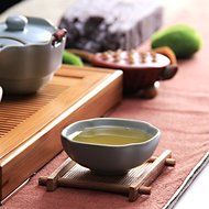 CCWY Bamboo square coasters-hot saucers Kung Fu tea ceremony accessories mat natural bamboo cups wholesale N2