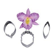 Sher FOUR-C Cymbidium Orchid Petal Flower Cutter, Cake Decorating Tools, Fondant Mold Cutter Cupcake Mold baking... N4
