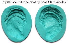 Scott Clark Woolley Oyster Shell Silicone Mold