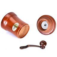 SNUUNG Manual Coffee Grinder Portable Hand Crank Mill Adjustable Ceramic Burr N7