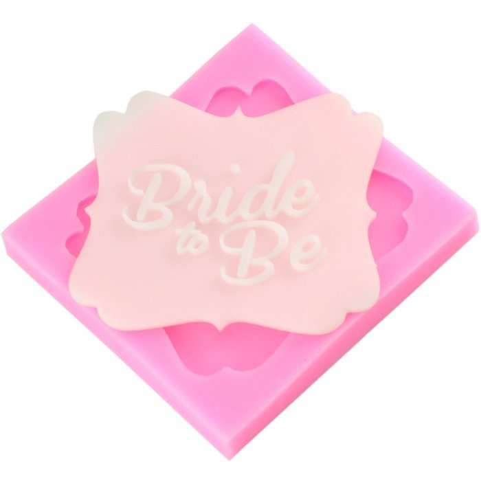 Mujiang Bride to Be Silicone Gumpaste Sugar Chocolate Fondant Molds N3