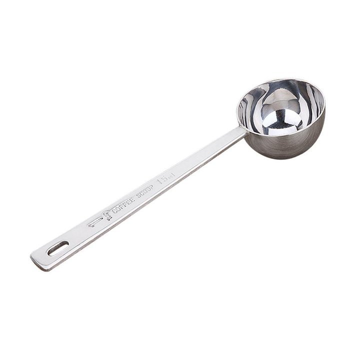 Premium Coffee Scoop, Anxinke 15ML Stainless Steel Measuring Coffee Spoon with Long Handled N4