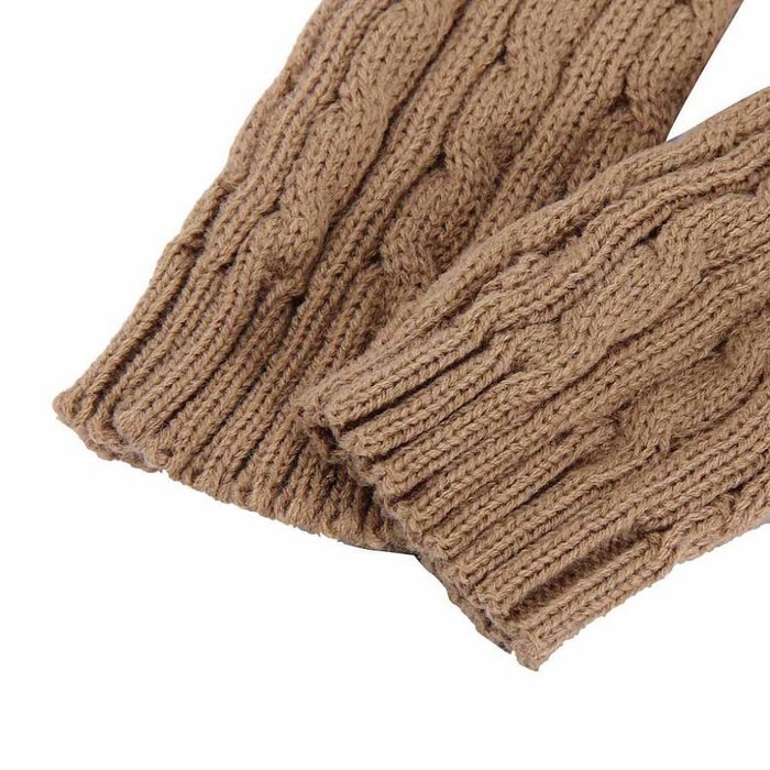 Long Fingerless Gloves,Morecome Winter Wrist Arm Hand Warmer Knitted Mitten (Black) N28