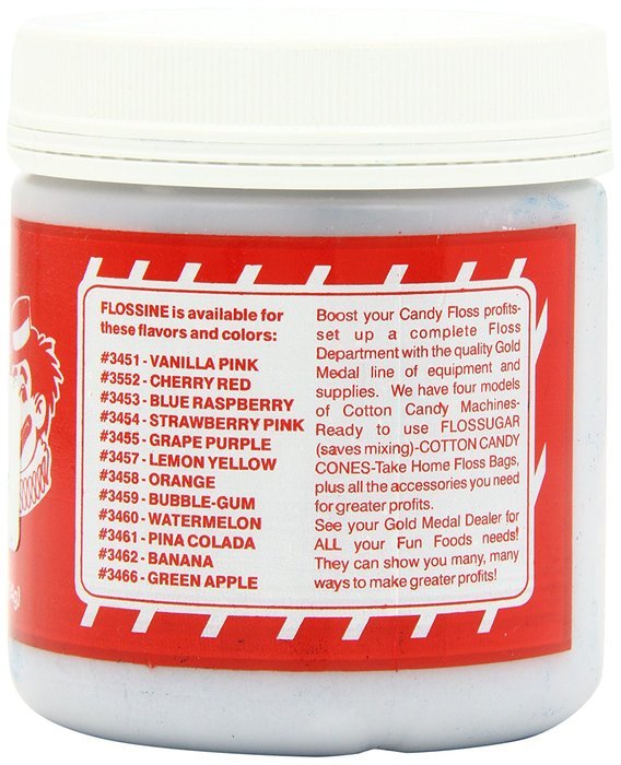 Gold Medal Flossine Can, Blue Raspberry N30