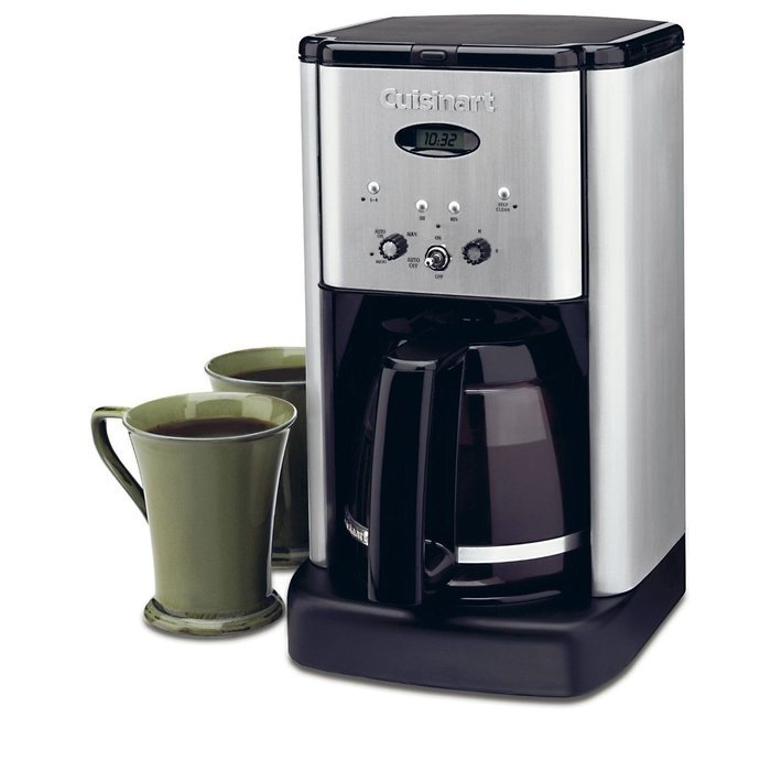 Cuisinart 12-Cup Brew Central Programmable Coffeemaker (Stainless Steel, Silver)