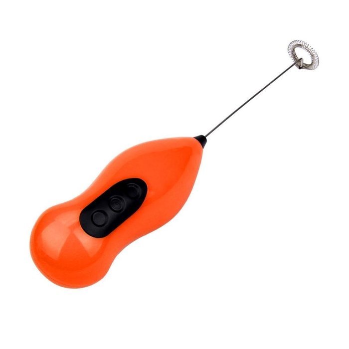 GBSELL Handheld Electric Hot Drinks Milk Frother Foamer Whisk Mixer Stirrer Egg Beater (Red) N17