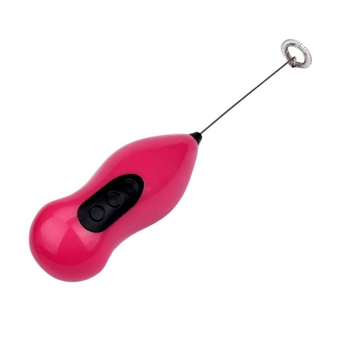 GBSELL Handheld Electric Hot Drinks Milk Frother Foamer Whisk Mixer Stirrer Egg Beater (Red) N19