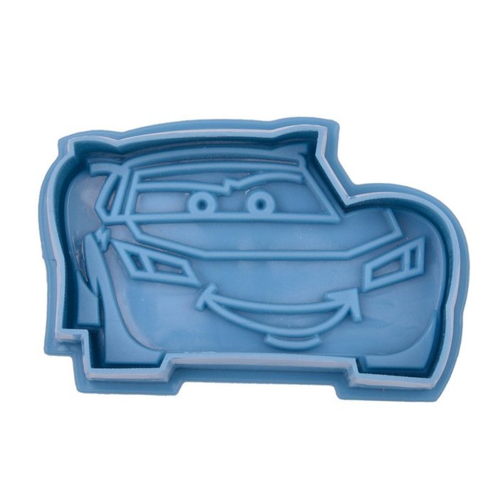 inkint 3D Spring Pressing Sugarcraft Cake Topper Plunger Cutter 3D Cars Shape Candy Cookie Chocolate Molds Fondant... N6