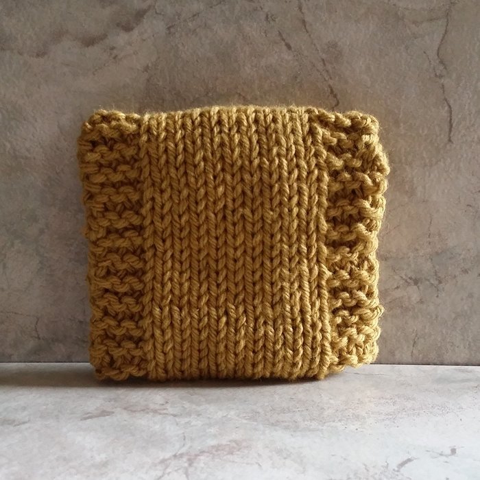 Dijon Mustard colored Tea Bag Holder N4