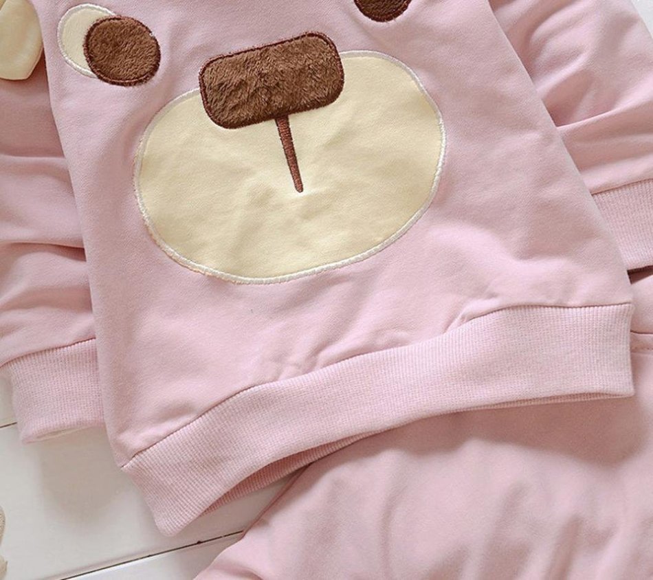 Clothes Set ,BeautyVan Toddler Baby Boys Kids Bear Print Shirt Tops+ Long Pants Clothes Outfits Set (3T, Light... N6