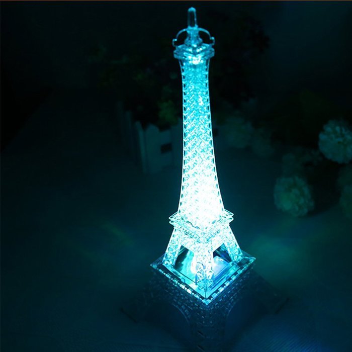 LED Eiffel Tower Cake Topper Cocktail & Table Centerpiece Wedding Birthday by Forbes Favors N4