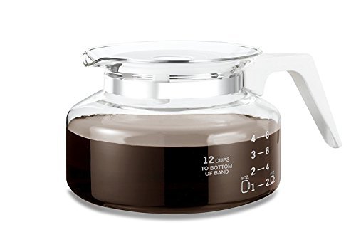 Medelco 12 Cup Glass Traditional Style Universal Replacement Carafe