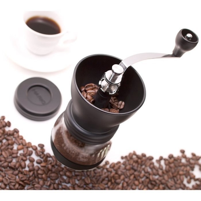Camptag&trade; Manual Coffee Grinder, High Quality Hand Coffee Burr, Coffee Mill Skerton Storage Capacity 100g