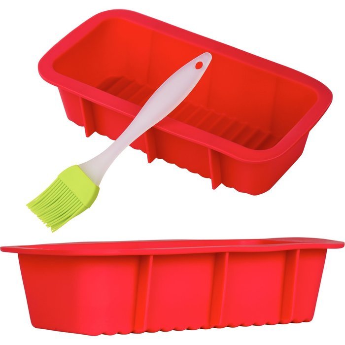 Bread Pan - Best Bakeware for Baking Loaf and Large Cakes - Includes a Free Basting Brush - Commercial Grade Non... N6