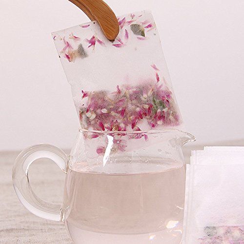 Pop Your Dream Novelty Folding Tea Filter Bags Disposable Corn Fibers Scented Tea Leaves Storage Bag Pack of 100