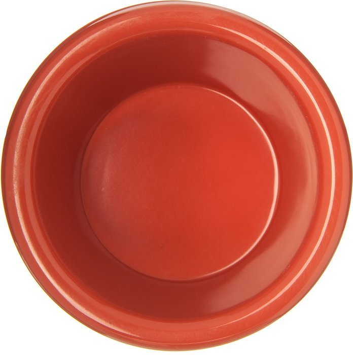 Carlisle S28552 Melamine Smooth Ramekin, 4 oz Capacity, 1.43" Height, Sunset Orange (Case of 48) N3