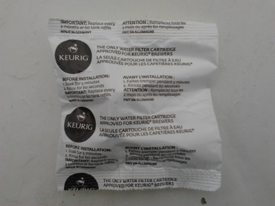 Genuine Keurig Water Filter Cartridges 05073- Packed in Factory-Sealed Pouches-Buy in Bulk Package of 6, Save...
