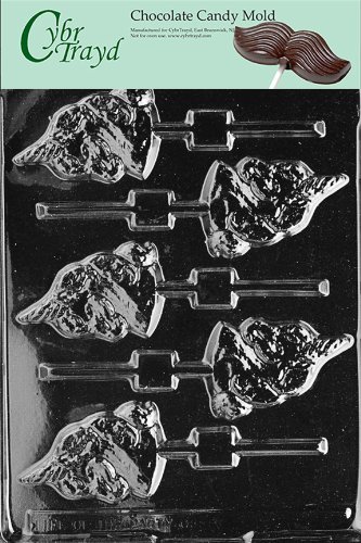 Cybrtrayd A008 Unicorn Lolly Animal Chocolate Candy Mold