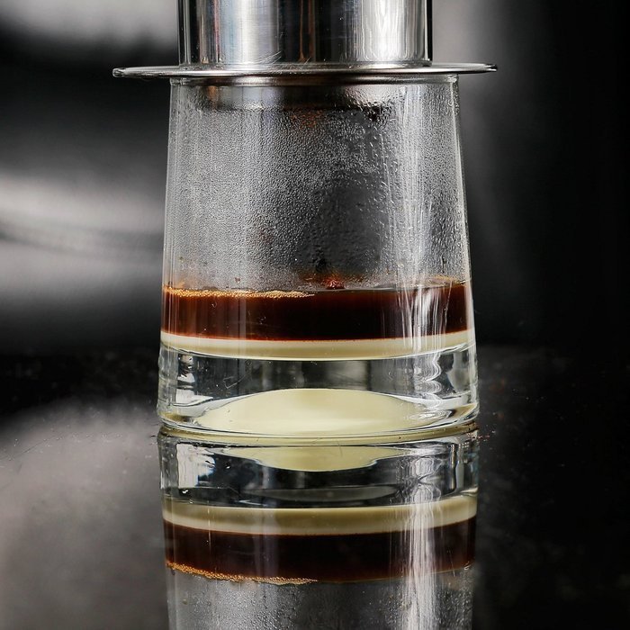 Vietnamese Coffee Filter Press. Screw Down Insert. Dripper Mechanism. Made in Vietnam. Sizes S, M, or L in 1,... N25