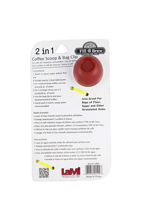 2 in 1 Coffee Bag Sealer and Scoop, 1-Pack N3