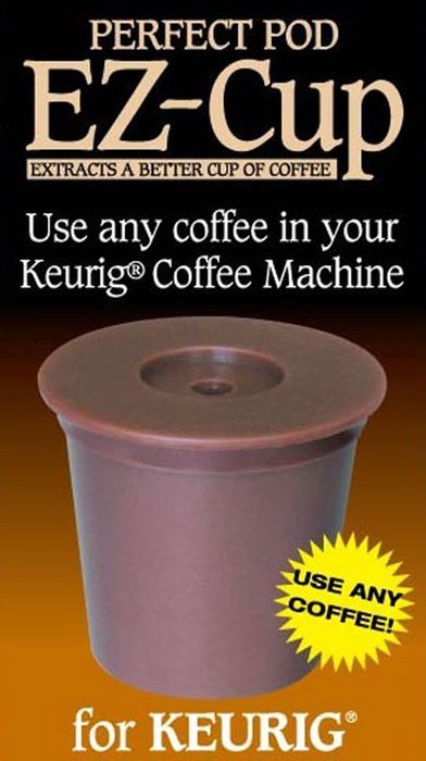 1 X EZ-Cup for Keurig Coffee Machines By Perfect Pod N2