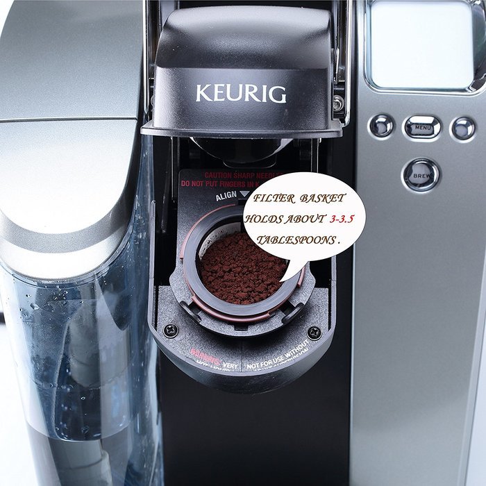 UPGRADED SySrion-Cup Reusable Coffee Filter For the Keurig Home Brewers (1, Mocha) N8