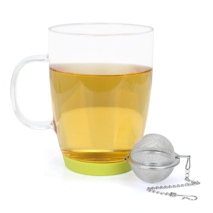 Tea Infuser EZOWare Set of 6 Stainless Steel Mesh Tea Filter - Perfect Strainer for Loose Leaf Tea N4