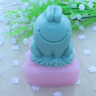 Y&XL&H Frog Animal Soap Mold Fondant Cake Chocolate Silicone Mold, Decoration Tools Bakeware N3